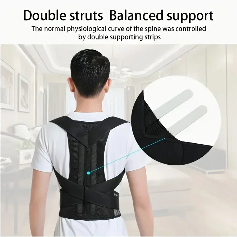 Adjustable Posture Corrector Belt for Men and Women