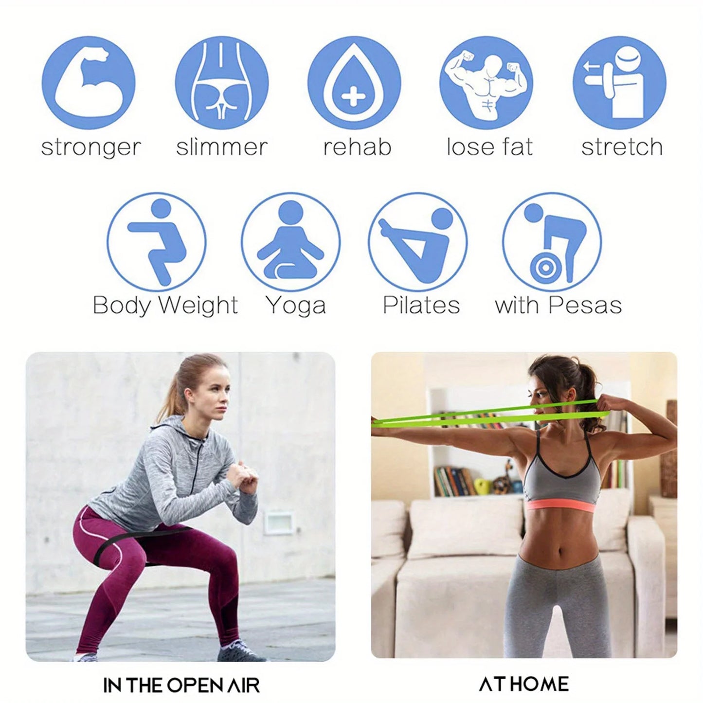 Resistance Bands 5 Levels