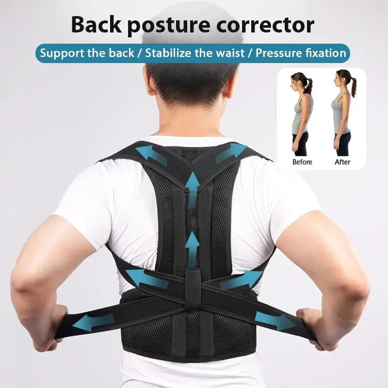 Adjustable Posture Corrector Belt for Men and Women